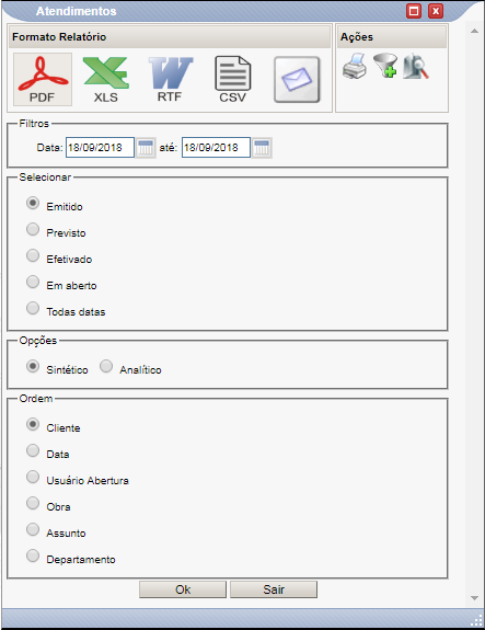 Atendimentos