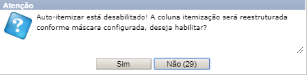 AutoItemizarHabilitar