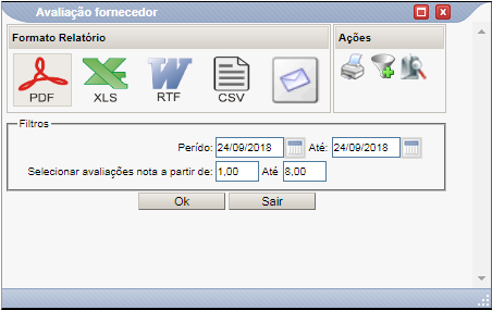 AvalicaoForncedor