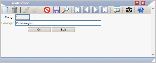 Escolaridade