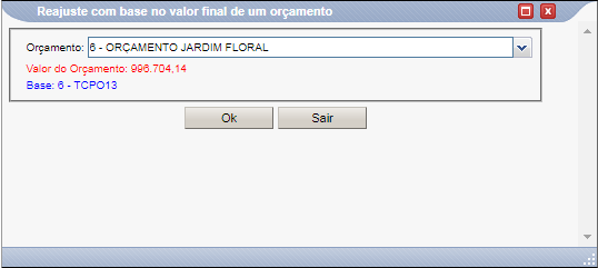 ReajusteComBaseValorFinalOrcamento