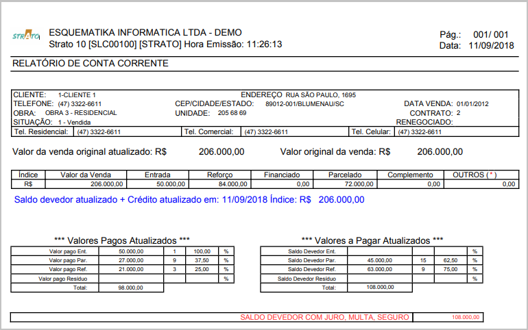 RelatorioImpressoSaldoDevedor